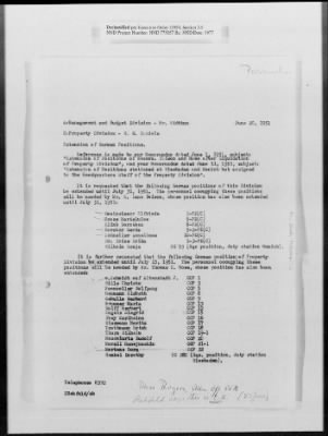 Administrative Records > Personnel: Administration, January 1949-June 1951