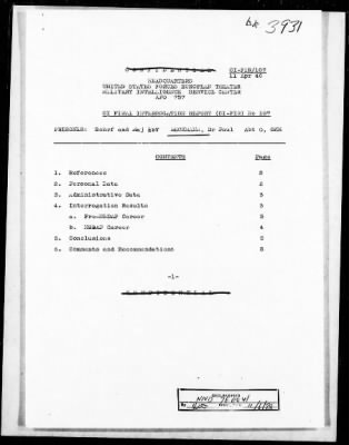 OCCPAC Interrogation Transcripts And Related Records > Beckmann, Paul