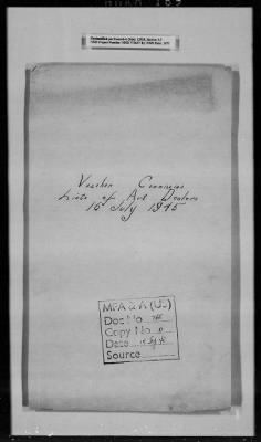 Administrative Records > Art Dealers-Vaucher Commission Lists, July 16, 1945