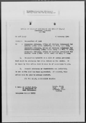 Thumbnail for Administrative Records > Personnel: Administration, July 1945-December 1948