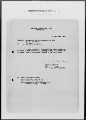 Thumbnail for Administrative Records > Personnel: Administration, July 1945-December 1948