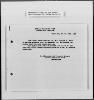 Administrative Records > Personnel: Administration, July 1945-December 1948