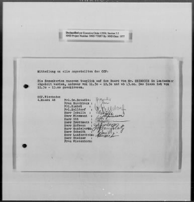 Thumbnail for Administrative Records > Personnel: Administration, July 1945-December 1948