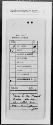 Thumbnail for Administrative Records > Personnel: Administration, July 1945-December 1948