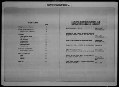 Thumbnail for General Records > Military Government Information Bulletins [1 Of 2]