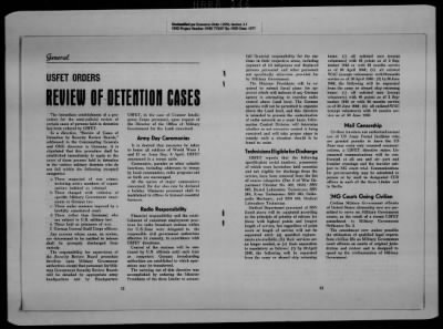 General Records > Military Government Information Bulletins [1 Of 2]