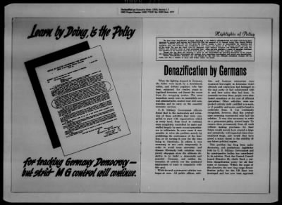 Thumbnail for General Records > Military Government Information Bulletins [1 Of 2]