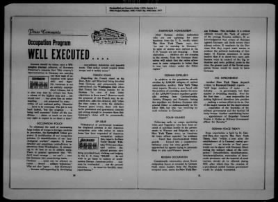 Thumbnail for General Records > Military Government Information Bulletins [1 Of 2]