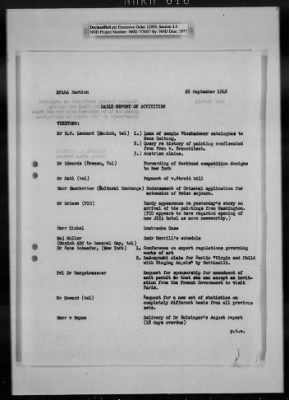 Thumbnail for General Records > Reports: Daily Report Of Activities, April 1948-January 1949