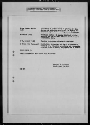 Thumbnail for General Records > Reports: Daily Report Of Activities, April 1948-January 1949