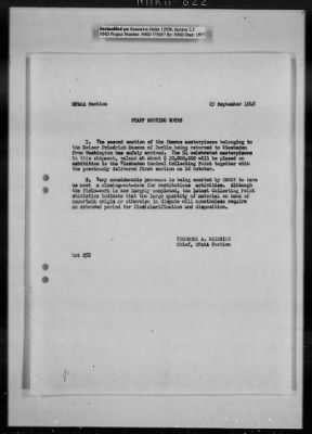 Thumbnail for General Records > Reports: Daily Report Of Activities, April 1948-January 1949