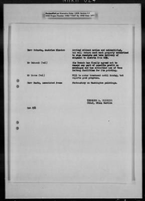 Thumbnail for General Records > Reports: Daily Report Of Activities, April 1948-January 1949