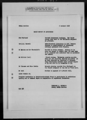 Thumbnail for General Records > Reports: Daily Report Of Activities, April 1948-January 1949