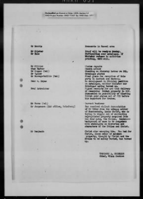 Thumbnail for General Records > Reports: Daily Report Of Activities, April 1948-January 1949