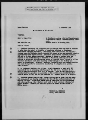 Thumbnail for General Records > Reports: Daily Report Of Activities, April 1948-January 1949