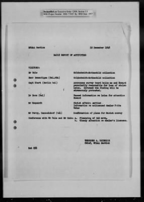 Thumbnail for General Records > Reports: Daily Report Of Activities, April 1948-January 1949