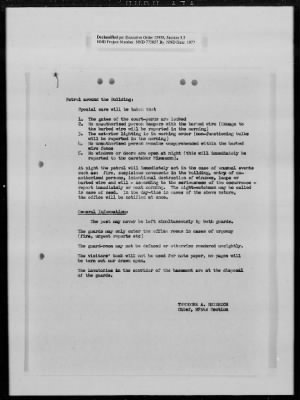 Thumbnail for General Records > Security: January 1947- December 1948