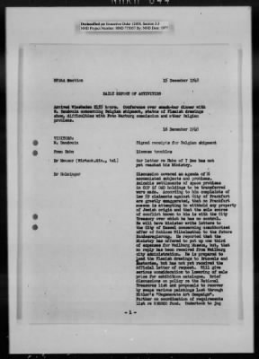 Thumbnail for General Records > Reports: Daily Report Of Activities, April 1948-January 1949