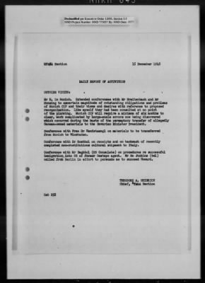 Thumbnail for General Records > Reports: Daily Report Of Activities, April 1948-January 1949