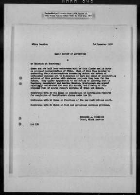 Thumbnail for General Records > Reports: Daily Report Of Activities, April 1948-January 1949