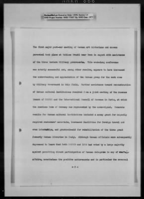 Thumbnail for General Records > Reports: Historical Report, January 1949; Operations Report, February 1949