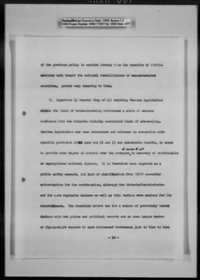 Thumbnail for General Records > Reports: Historical Report, January 1949; Operations Report, February 1949