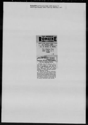 Thumbnail for General Records > Press Clippings: July 1944-August 1944