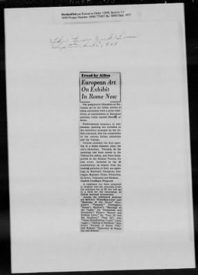 General Records > Press Clippings: September 1944