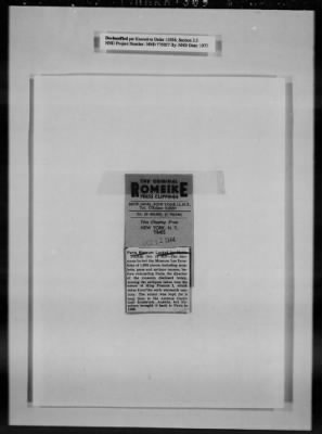 Thumbnail for General Records > Press Clippings: October 1944-November 1944