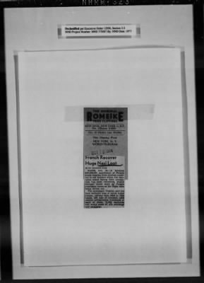 General Records > Press Clippings: October 1944-November 1944