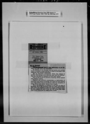 General Records > Press Clippings: October 1944-November 1944