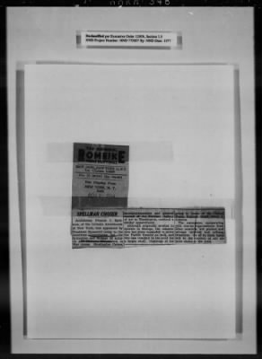 General Records > Press Clippings: October 1944-November 1944