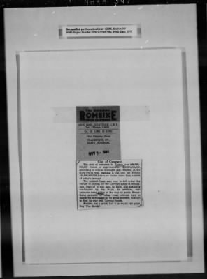 General Records > Press Clippings: October 1944-November 1944