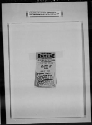 Thumbnail for General Records > Press Clippings: October 1944-November 1944