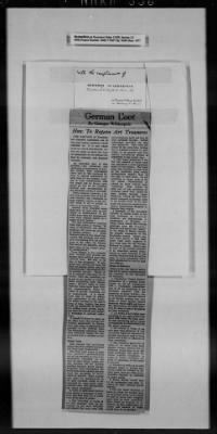 General Records > Press Clippings: October 1944-November 1944