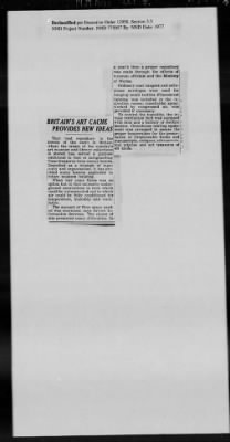 General Records > Press Clippings: Miscellaneous