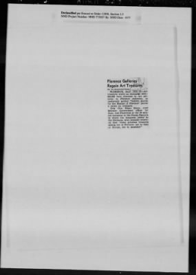 General Records > Press Clippings: Miscellaneous