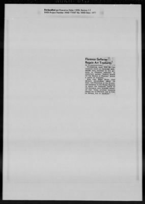 General Records > Press Clippings: Miscellaneous