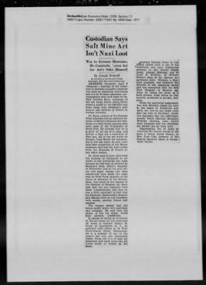 General Records > Press Clippings: Miscellaneous