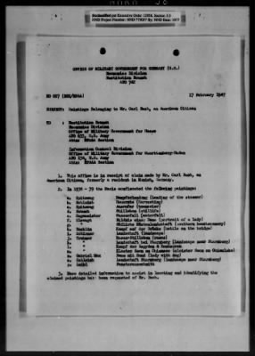 Restitution Claim Records > Claim: [United States]-Internal Restitution (Cases 51-128)