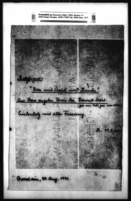 Thumbnail for Restitution, Research, And Reference Records > Bornheim, Walter: Photographs And Documents Of Works Owned By Or Sold By Bornheim