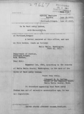 Old German Files, 1909-21 > Ward Ashby Graham (#29667)