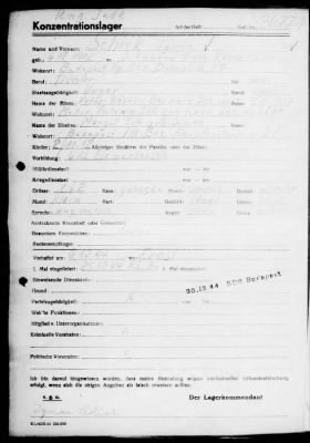 Camp Records - Inmate Cards > Records on Prisoners, Sche-Schu