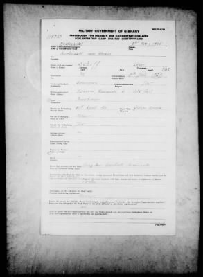 Camp Records - Inmate Cards > Records on Prisoners, Sche-Schu