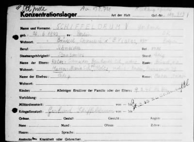 Camp Records - Inmate Cards > Records on Prisoners, Sche-Schu