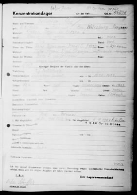 Camp Records - Inmate Cards > Records on Prisoners, Sche-Schu