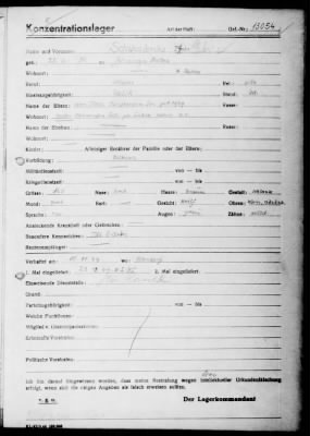 Camp Records - Inmate Cards > Records on Prisoners, Sche-Schu