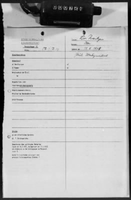 Personnel Files and Identification Papers > Medical Councillor Dr Otto Ludwig Zeitzer