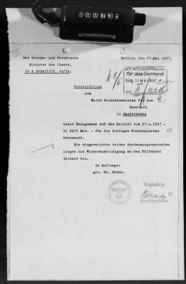 Personnel Files and Identification Papers > Medical Councillor Dr Otto Ludwig Zeitzer