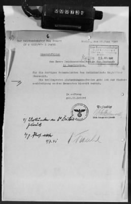 Thumbnail for Personnel Files and Identification Papers > Medical Councillor Dr Otto Ludwig Zeitzer